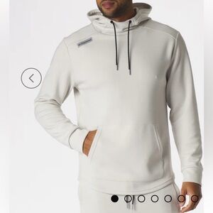 Men's Small Legends Hawthorne Tech Hoodie Stone Heather